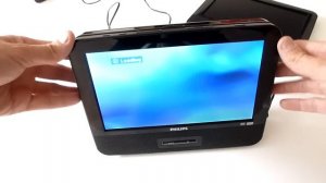 Philips Twin Dual Screen In Car Portable DVD Player PET9402 PD9012 PET9422 PD7016 PET 729