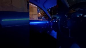 Атмосферная подсветка Geely Coolray (не штатная)