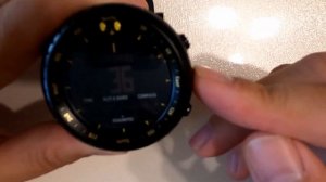 Распаковка Suunto core black yellow