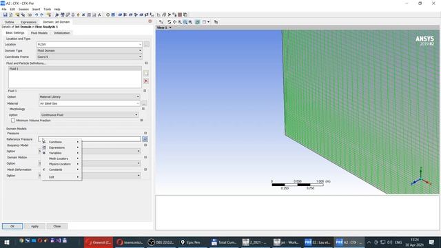 ANSYS CFX. Расчет сверхзвуковой турбулентной струи, истекающей в окружающее пространство. Урок 1 смотреть онлайн