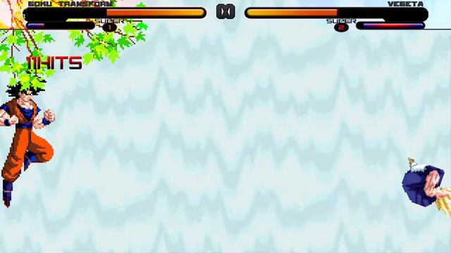 Dragon Ball Z New Final Bout Mugen - Goku vs Vegeta смотреть онлайн