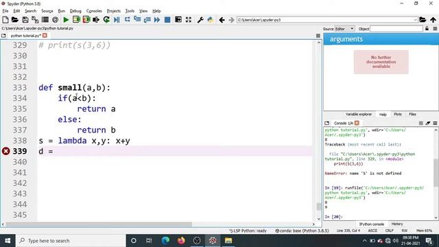 lambda in python in hindi