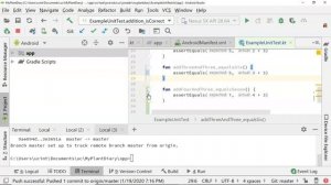 Git in Android Studio: Commit Push Remotes Demonstration