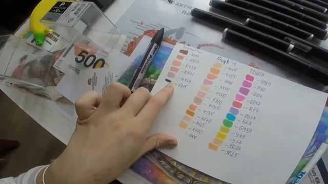 ОБЗОР МАРКЕРОВ: ProMarker, TOUCH, GRAPH'IT