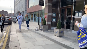 Crazy mummy prank attacking people