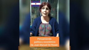 Pensamiento político y económico de Juan Manuel de Rosas