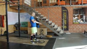 bodymaster : Жим гири к плечу