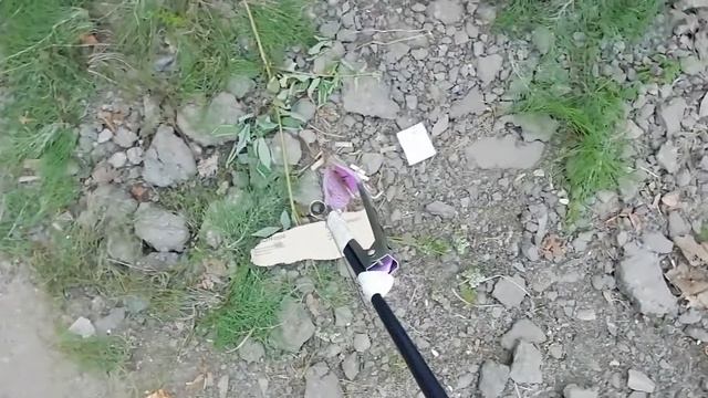 Как облегчить уборку территории от мелкого мусора - приспособление собрано из того что было :)