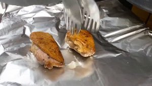 Утиная грудка с грибами и картошкой