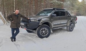 Toyota Hilux в обвесе Arctic Truck обзор, тест-драйв, отзыв владельца