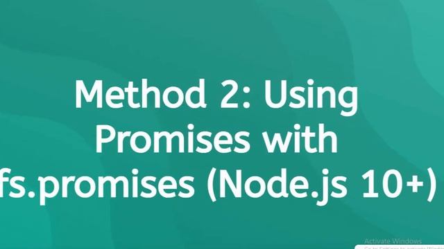 How to Rename All Files in Folder using Node js