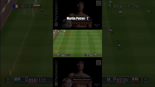 Martin Petrov 🇧🇬 Goal-7 🎮 Winning Eleven 2002