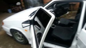 Ваз 2114 белое облако.