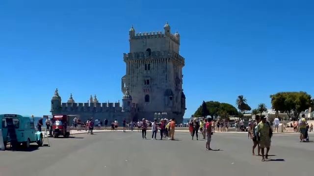 Башня Белен в Лиссабоне ч2. Путешествие: Португалия, Испания 2017. #51 смотреть онлайн