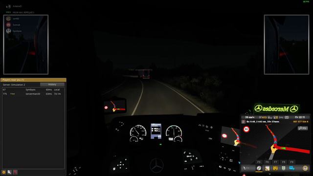 Euro Truck Simulator 2: Тандем с Турецким ДРУГОМ. УВЫ... ЗВУКОВАЯ КАРТА НЕ ЗАПИСАЛА МОЙ ГОЛОС ((((( смотреть онлайн