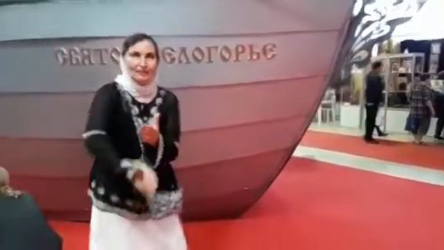 Урок владения казачьей шашкой. На выставке Святое Белогорье смотреть онлайн