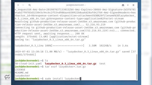LazyDocker is a user-friendly terminal GUI for Docker смотреть онлайн