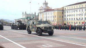 В Улан-Удэ прошёл парад победы