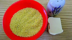 Пшённая каша в микроволновке