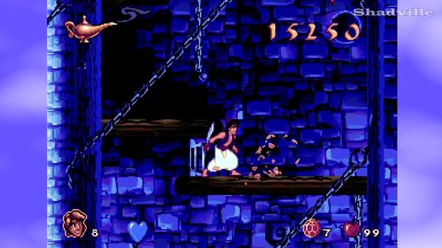 Aladdin (Sega, 16 bit) Прохождение игры смотреть онлайн
