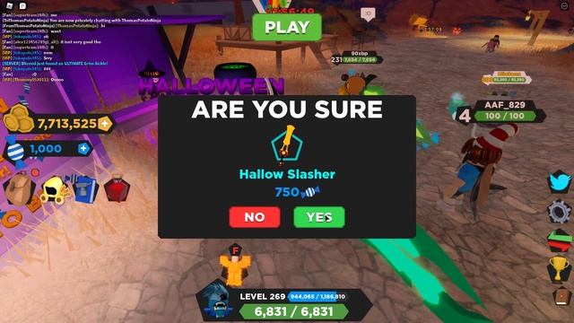 ALL NEW HALLOWEEN UPDATE IN TREASURE QUEST! (NEW CODES!) смотреть онлайн