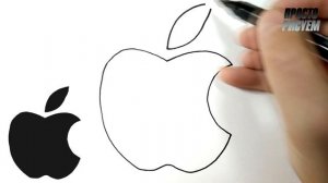 Как нарисовать логотип Apple