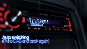 Kenwood In-Car Digital Radio with iPod/iPhone Control