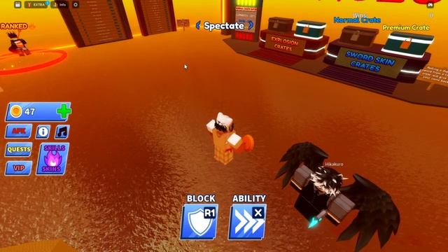 KEYBOARD AND MOUSE ON ROBLOX PS4 SHADOW BOXING!!!!! смотреть онлайн