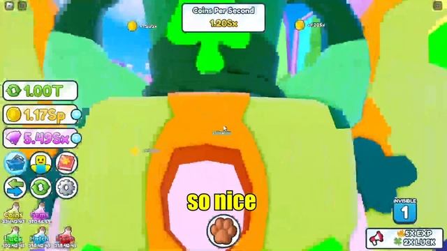 Eternal Clover Guardian in roblox Free Hatchers смотреть онлайн