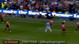 Manchester City vs Manchester United 1:0 Aguero