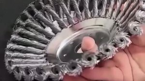 Садовая травокосилка со стальной проволокой!