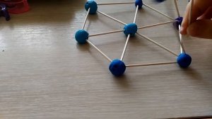 Делаю фигуру из зубочисток и пластилина