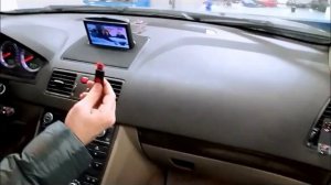 Volvo XC-90 - подключение Цифрового ТВ и камеры заднего вида на штатный монитор