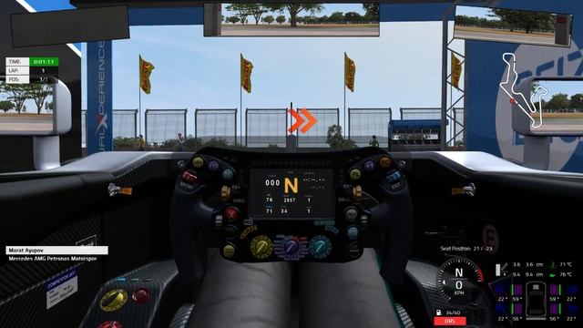 Automobilista - Formula 1 2018-2 - кокпит смотреть онлайн