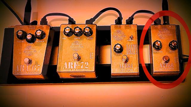 ARB64 Dandy Boost & ARF66 Fuzz-Face Clean-ish Pickup Roll-Off to achieve Tone-Bender MKI-MKII Tone смотреть онлайн