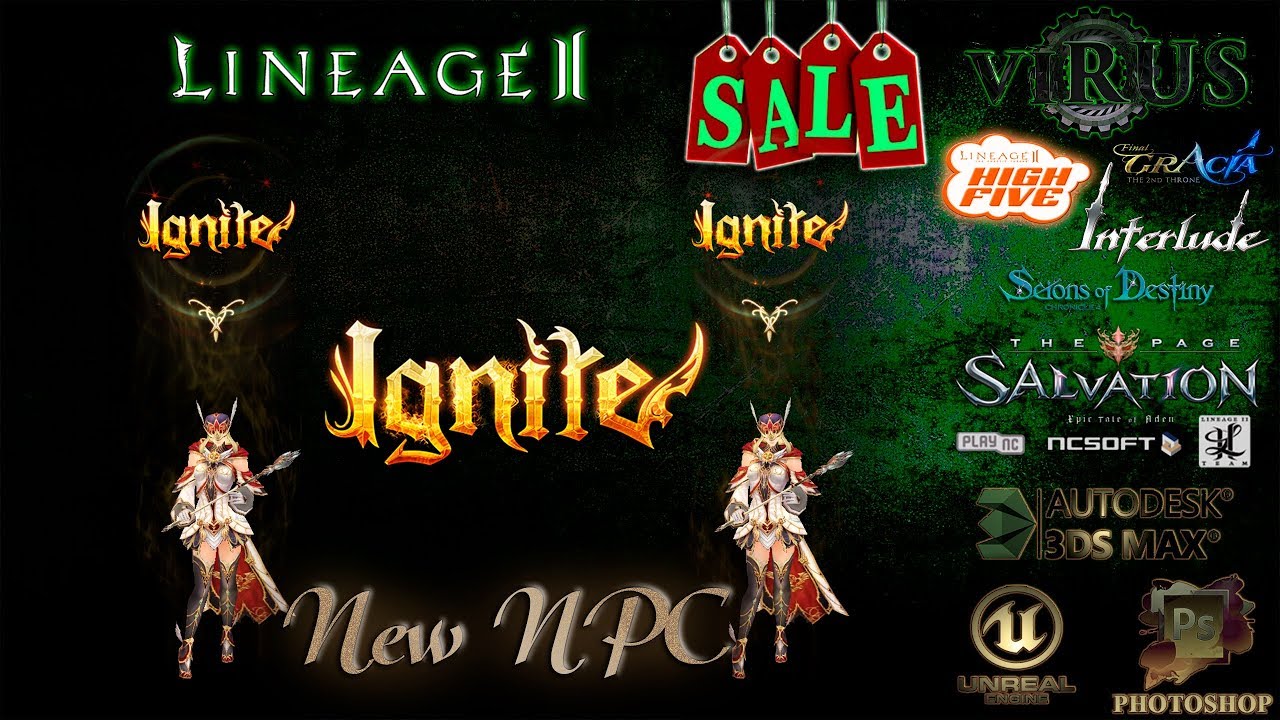 Npc effect. Lineage 2 logo. Lineage лого. NPC logo.