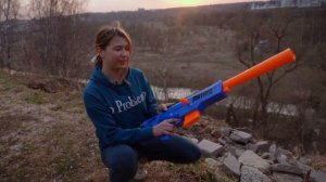 Обзор винтовки nerf BASR-R // Сабакин