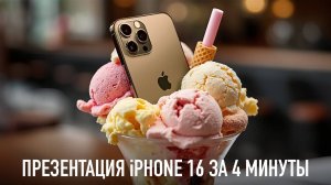 Презентация iPhone 16 за 4 минуты - Wylsacom