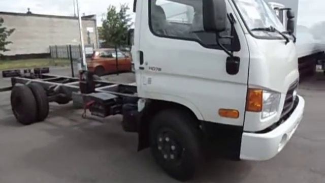 2013 Hyundai HD78 Шасси смотреть онлайн