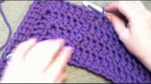 Вяжем вместе Квадратный ковер из полиэфирного шнура, связанный крючком. Часть 1_[360p].mp4
