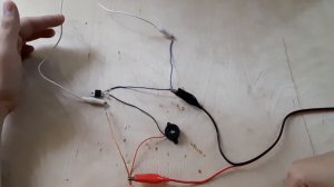 Простейшая сигнализация на одном транзисторе