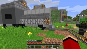 Mikey and JJ Survive Inside a TRAIN in Minecraft (Maizen)