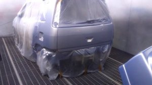 Ниссан Куб , база в 2.5слоя + лак hs 2 слоя !