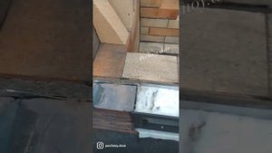 Установка чугунной двери с нержавеющим тоннелем в печной комплекс (2видео) Мастер Сергей 8951526944