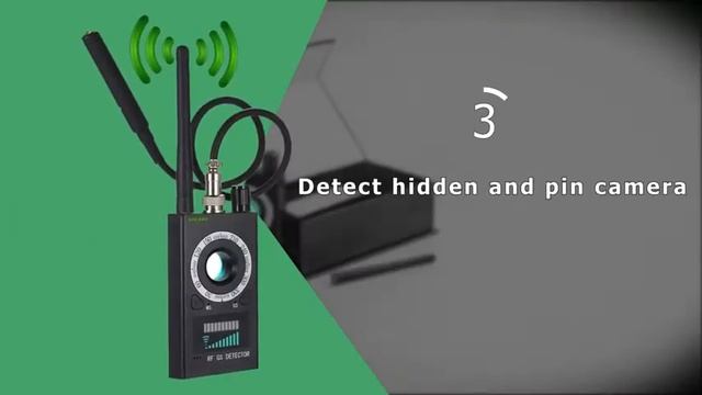Anti Spy Detector Hidden Camera GPS Tracker Detector RF Signal Detector смотреть онлайн
