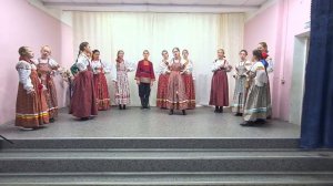 Русская народная песня "В амбар за мукой"