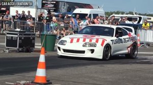 Toyota Supra MK4 1200 HP Turbo Tuning Sounds