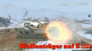 Waffentrager auf E 100 вафля в вот блиц тс11