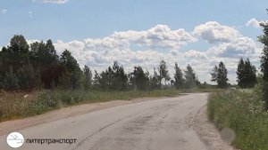 На маршруте 450 из Колпино в Никольское