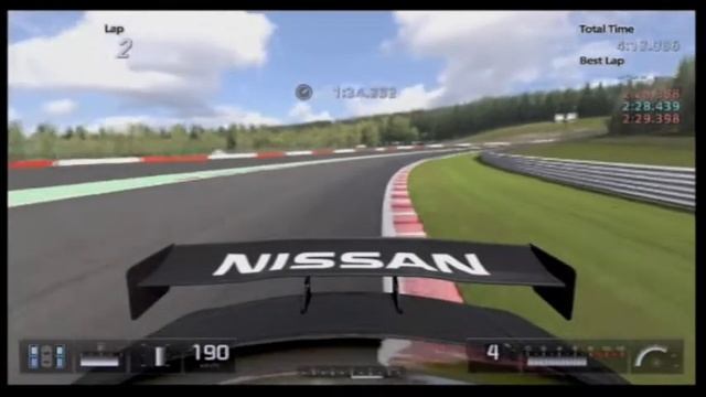 GT5: The Nissan GT-R R35 TC at Circuit de spa-francorchamps (GT5 DLC pt.2) смотреть онлайн